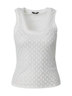Foto van product GUESS by Marciano Top 'ARIA' zilver / wit