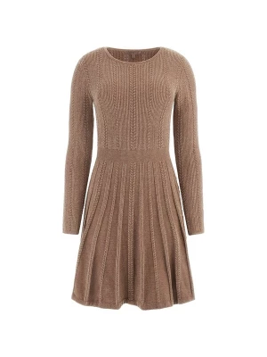 Foto van product GUESS Gebreide jurk 'Morgan' donkerbeige