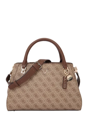Foto van product GUESS Handtas 'NOELLE II LUXURY SATCHEL' bruin / cappuccino