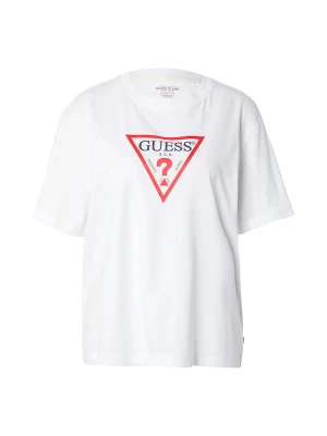 Foto van product GUESS JEANS Shirt 'ICONIC' rood / zwart / wit