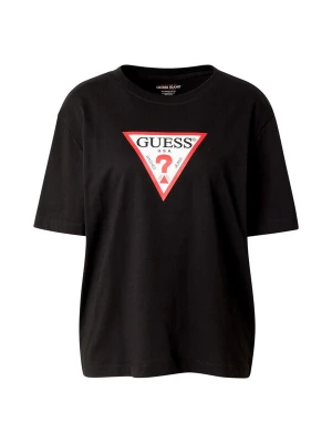 Foto van product GUESS JEANS Shirt 'ICONIC' rood / zwart / wit