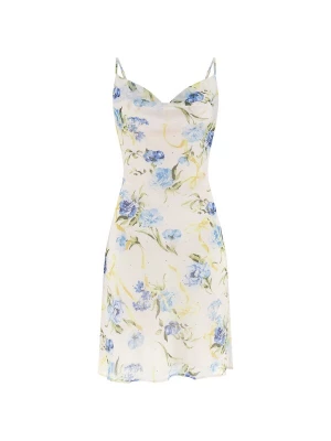 Foto van product GUESS Jurk 'LINDA' beige / blauw / lichtblauw / groen