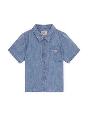 Foto van product GUESS KIDS Overhemd blauw denim
