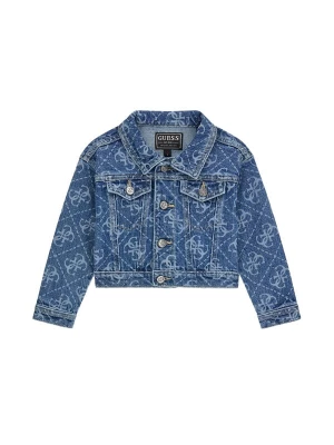 Foto van product GUESS KIDS Tussenjas 'Giubbino denim blu per bambina' blauw denim