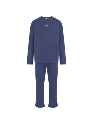 Foto van product GUESS Pyjama lang 'Derrick' blauw / wit