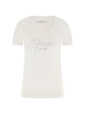 Foto van product GUESS Shirt 'Guess Script' wit
