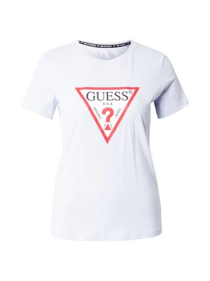 Foto van product GUESS Shirt pastelblauw / rood / zwart / wit