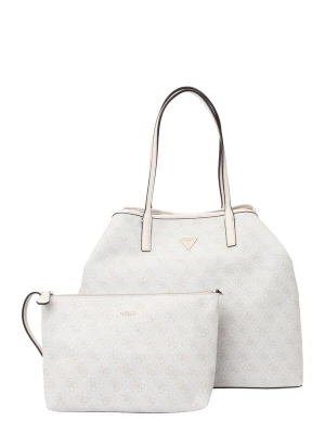 Foto van product GUESS Shopper 'Victtoria' lichtbeige / wit