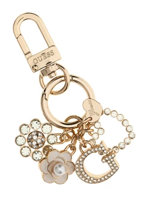 Foto van product GUESS Sleutelhanger 'Everlee' goud / transparant / parelwit