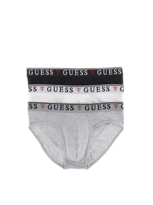 Foto van product GUESS Slip 'BRIAN HERO' lichtgrijs / rood / zwart / wit