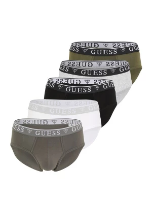 Foto van product GUESS Slip grijs gemêleerd / olijfgroen / zwart / wit