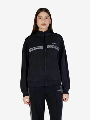 Foto van product GUESS Sweatshirt 'BERTHE HIGH NECK FULL-ZIP SWEA V6RQ01 KCAY2' zwart