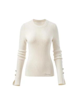 Foto van product GUESS Trui 'LS CN ELLIE SWTR W6YR09 Z0948' ivoor