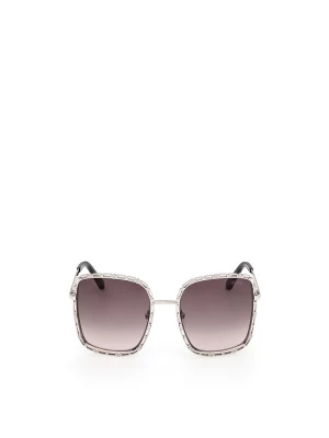 Foto van product GUESS Zonnebril zwart / zilver