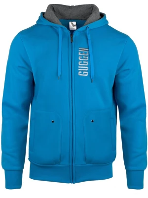 Foto van product Guggen Mountain Sweatshirt 'Kapuzenpullover 1862 Sweatjacke Pullover' blauw