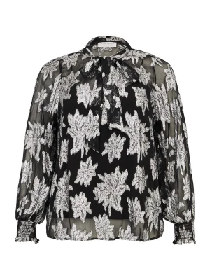 Foto van product Guido Maria Kretschmer Curvy Blouse 'Fina' zwart / zilver