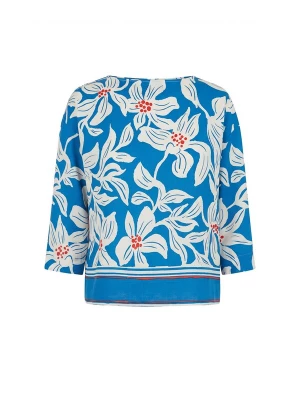 Foto van product Guido Maria Kretschmer Curvy Blouse 'Rylie' royal blue / koningsblauw / rood / offwhite