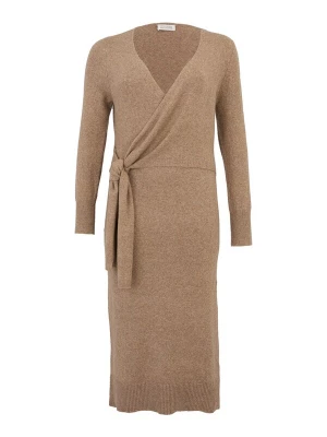 Foto van product Guido Maria Kretschmer Curvy Gebreide jurk 'Deborah' donkerbeige