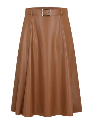 Foto van product Guido Maria Kretschmer Curvy Rok 'Sally' cognac
