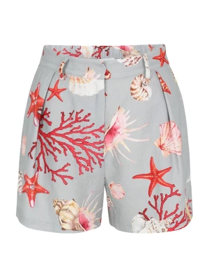 Foto van product Guido Maria Kretschmer Women Bandplooibroek 'Gwen' lichtblauw / bruin / rood / wit