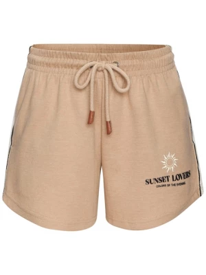Foto van product H.I.S Broek camel / zwart / wit