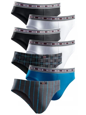 Foto van product H.I.S Slip blauw / basaltgrijs / wit