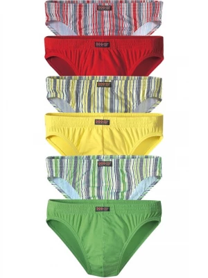 Foto van product H.I.S Slip geel / grijs / groen / rood