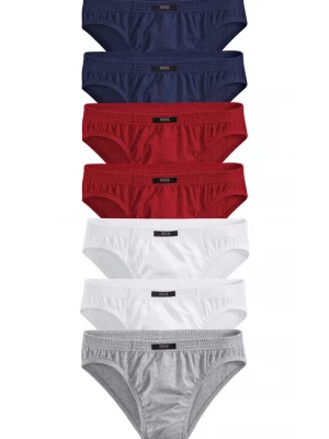 Foto van product H.I.S Slip nachtblauw / grijs gemêleerd / karmijnrood / wit