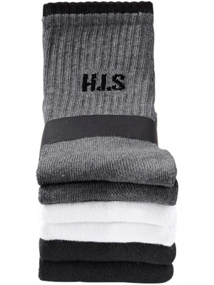 Foto van product H.I.S Sokken grijs / zwart / wit