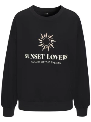 Foto van product H.I.S Sweatshirt pasteelgeel / zwart