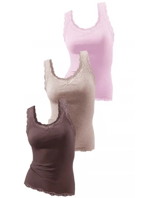 Foto van product H.I.S Top beige / bruin / rosa