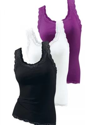 Foto van product H.I.S Top bessen / zwart / wit
