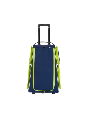 Foto van product HABA Tas ' Schranktrolley ' donkerblauw / neongroen