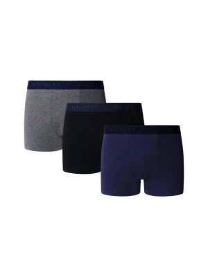 Foto van product Hackett London Boxershorts ' SOLID' navy / grijs / zwart