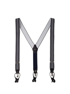 Foto van product Hackett London Bretels donkergrijs / wit