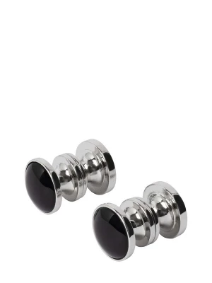 Foto van product Hackett London Manchetknopen zwart / zilver