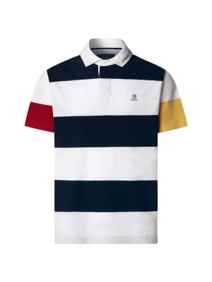 Foto van product Hackett London Shirt 'Heritage' marine / donkergeel / rood / wit