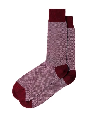 Foto van product Hackett London Sokken ' BIRDS EYE ' donkerrood