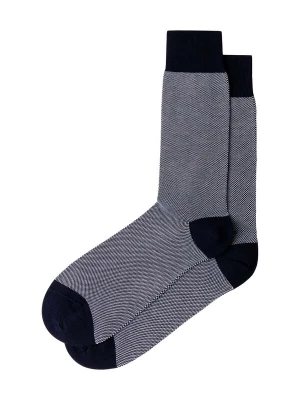 Foto van product Hackett London Sokken ' BIRDS EYE ' royal blue / koningsblauw / grijs