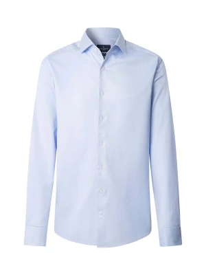 Foto van product Hackett London Zakelijk overhemd lichtblauw / wit