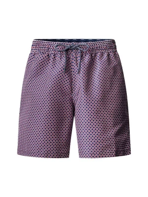 Foto van product Hackett London Zwemshorts 'Breeze' donkerblauw / lichtrood / wit