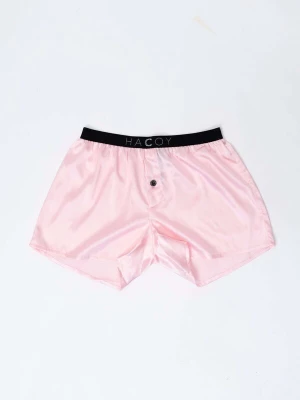 Foto van product HACOY Boxershorts 'Silk Boxer Shorts' lichtroze