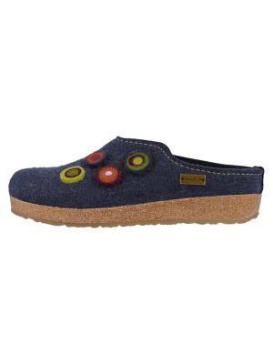 Foto van product HAFLINGER Clogs 'Grizzly Kanon' donkerblauw