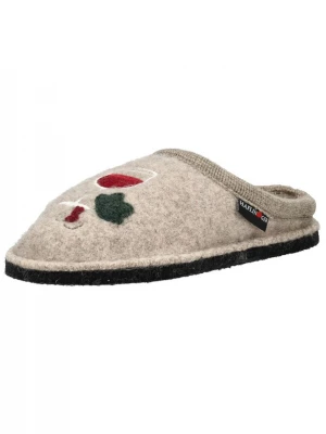 Foto van product HAFLINGER Huisschoen beige gemêleerd / spar / rood / wit