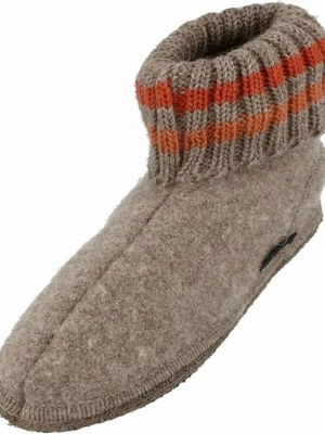 Foto van product HAFLINGER Huisschoen camel / kreeft