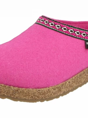 Foto van product HAFLINGER Huisschoenen groen / pink / zwart / offwhite