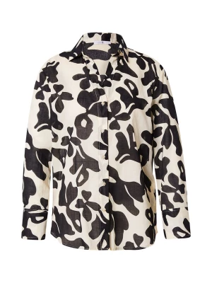Foto van product Hailys Blouse 'Al44va' zwart / wolwit