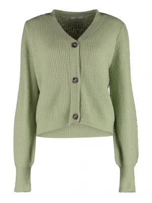 Foto van product Hailys Gebreid vest 'Li44lu' pastelgroen