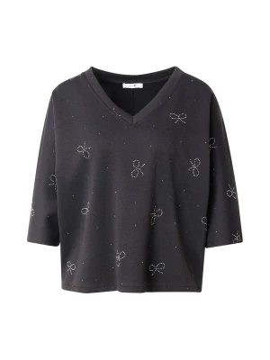 Foto van product Hailys Shirt 'De44bby' zwart / zilver