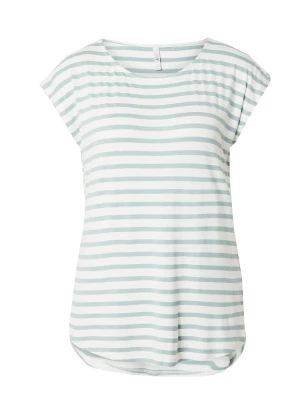 Foto van product Hailys Shirt 'Em44ma' mintgroen / wit